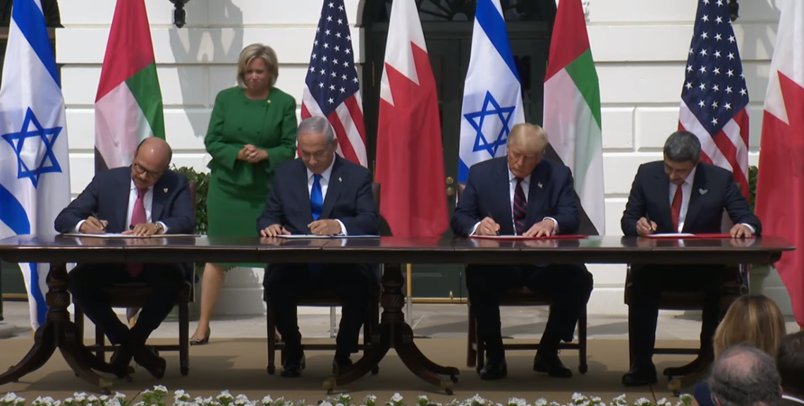 Abraham Accords Signing